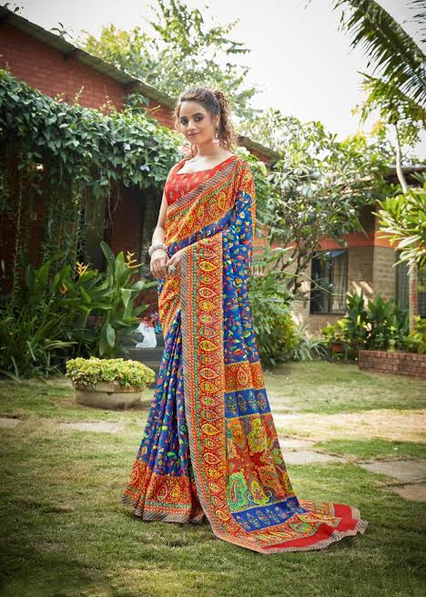 Shvetambar Ottapalam Silk New Fancy Linen Saree Collection